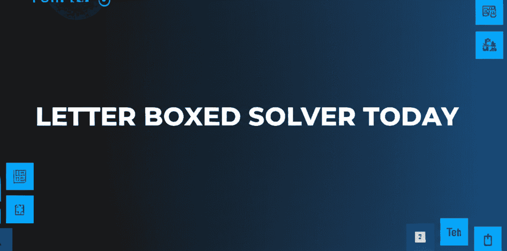 Letter Boxed Solver Today puzzle grid