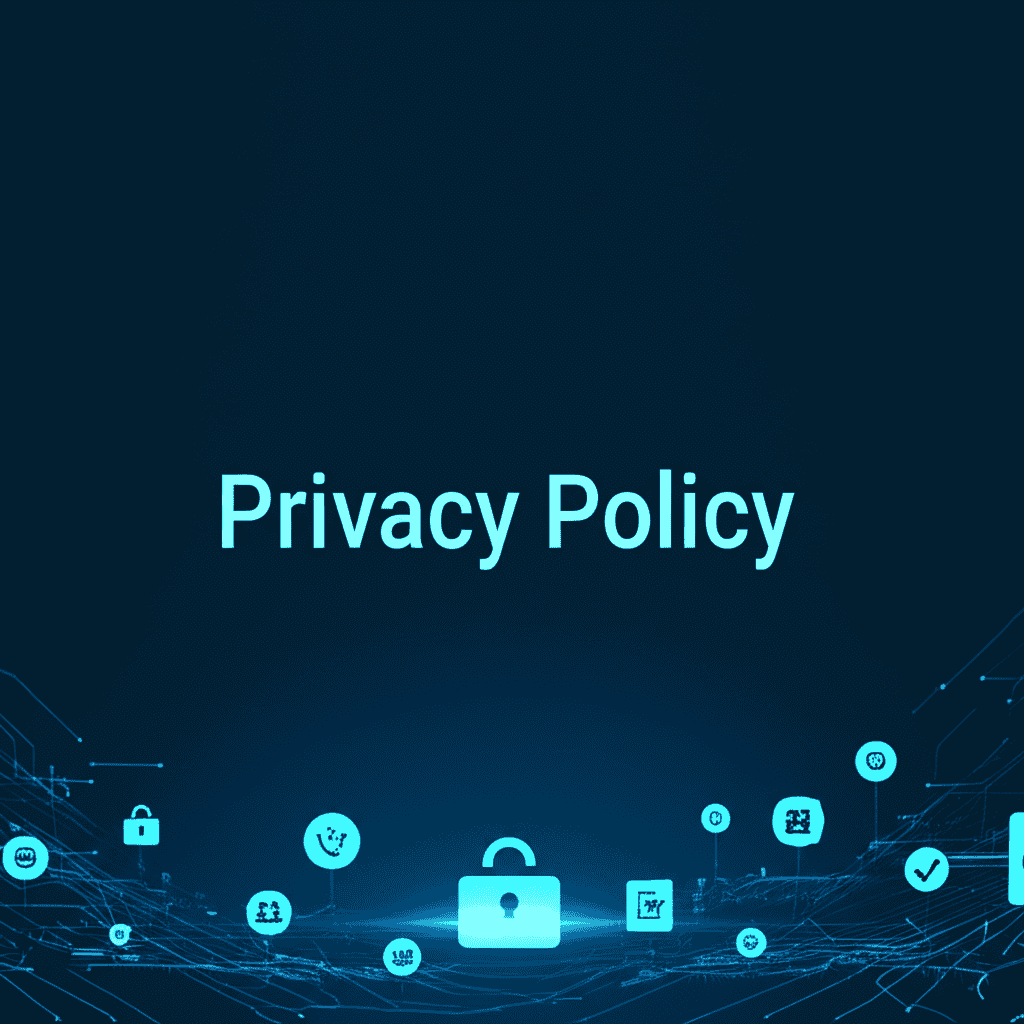 Illustrative image representing data security and privacy concepts, with a lock icon and abstract digital elements, emphasizing protection for Letter Box Solver users.