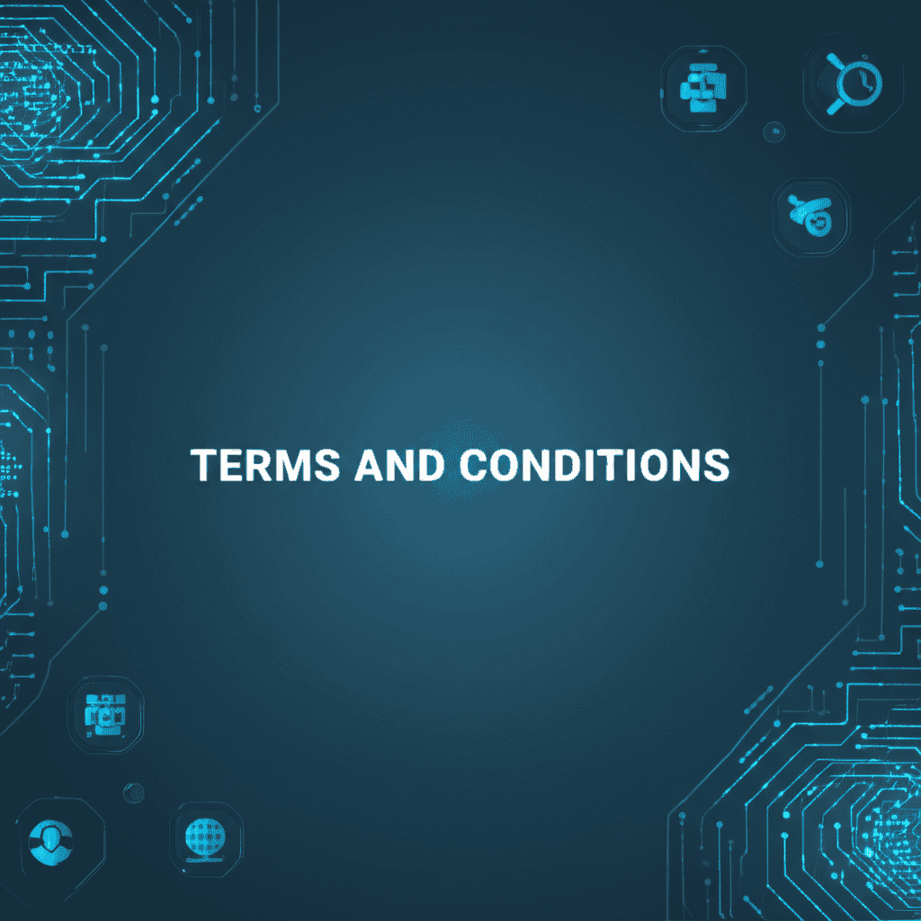 Illustrative image representing legal terms and conditions documents, privacy, and online user agreements for Letter Box Solver